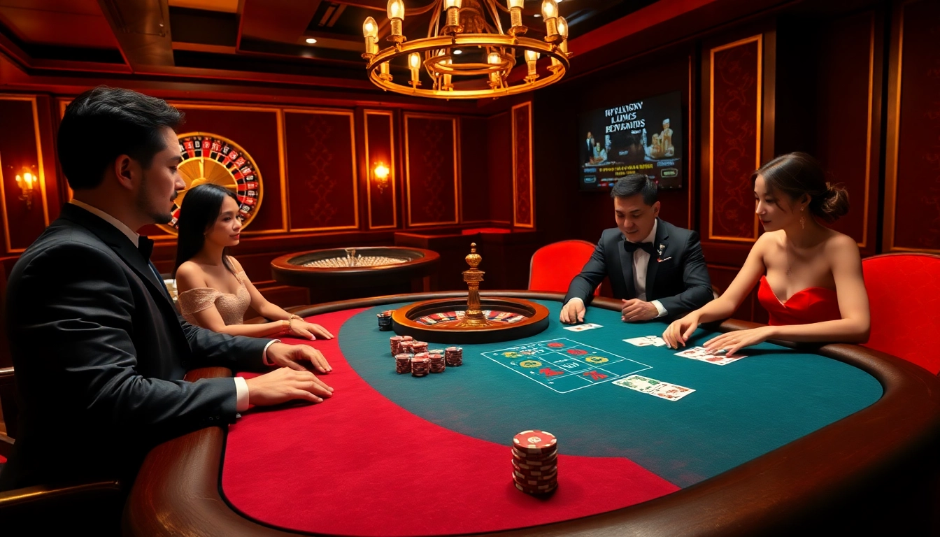 Engage in a glamorous game at the poker table inspired by https://u888u88.com/ showcasing luxury and excitement.